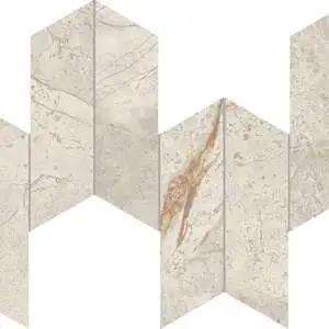 Marvel Diva White Everest Mosaico Chevron Velvet