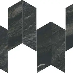 Marvel Diva Black Tempest Mosaico Chevron Velvet