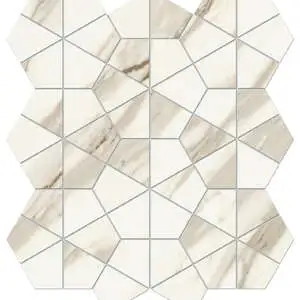 Calacatta Bernini Hexagon Lapp.