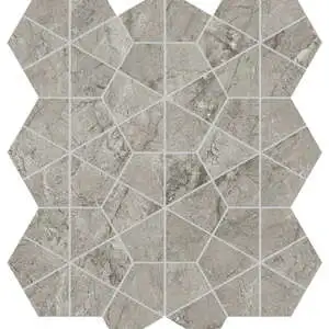 Silver Majestic Hexagon Lapp.