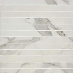 Marvel Calacatta Extra Matte Straight Stack 1 x 12 Mesh