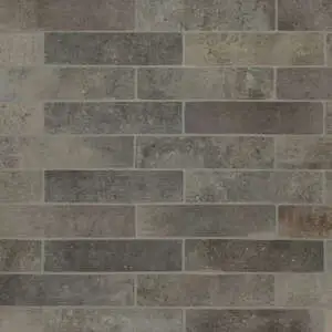 Matte Brick-Look Porcelain Field Tile in Rock Creek