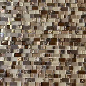 Mocha Glass Mosaic