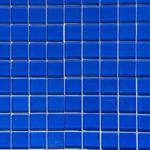 Blue Square Glass Mosaic