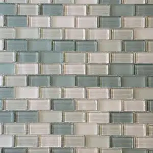 Grey Blue Glass Mosaic