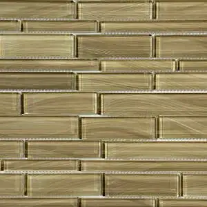 Sand Oak Glass Mosaic