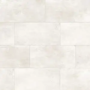 +One Matte Porcelain Field Tile in Chalk