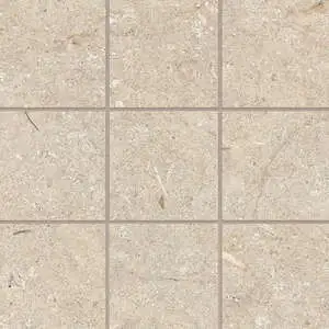 Poetry Stone 4" x 4" Matte Porcelain Mosaic in Beige
