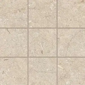 Poetry Stone 4" x 4" Matte Porcelain Mosaic in Beige