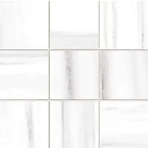Prati 4" x 4" Honed Porcelain Mosaic in Dolomite