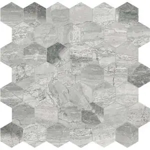 Volcana Notte Hexagon Mosaic
