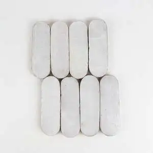 Zellige Evolution Long Oval Desert Pearl