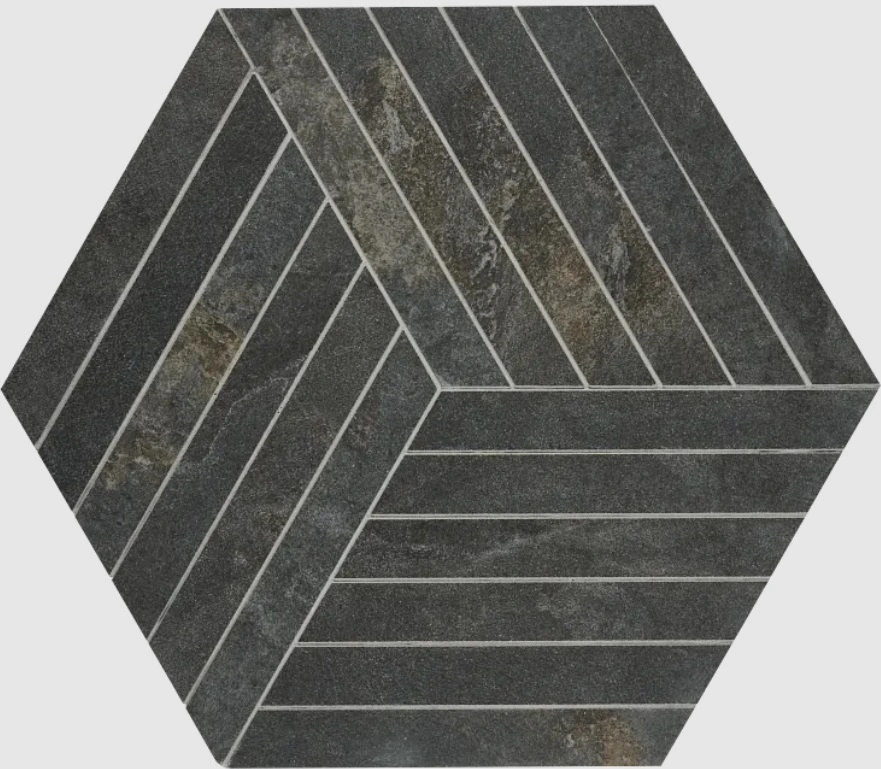 Canyon Black Hex 16 x 18 Mesh