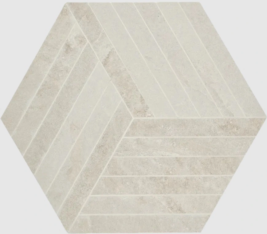 Canyon Ivory Hex 16 x 18 Mesh