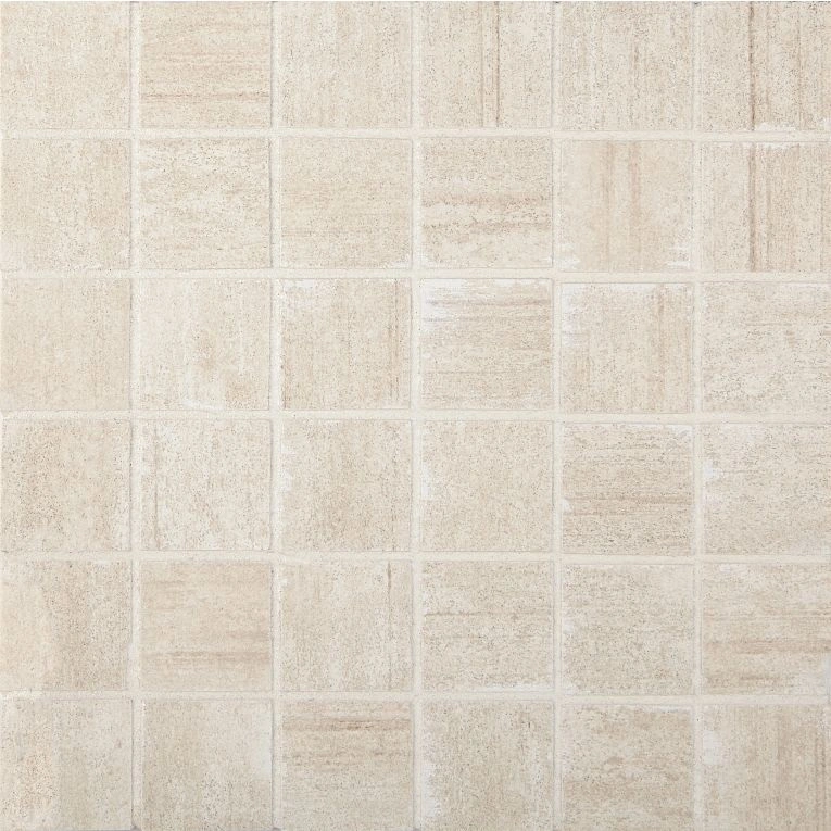Cemento Cassero Beige 2 x 2 Mosaic Mesh