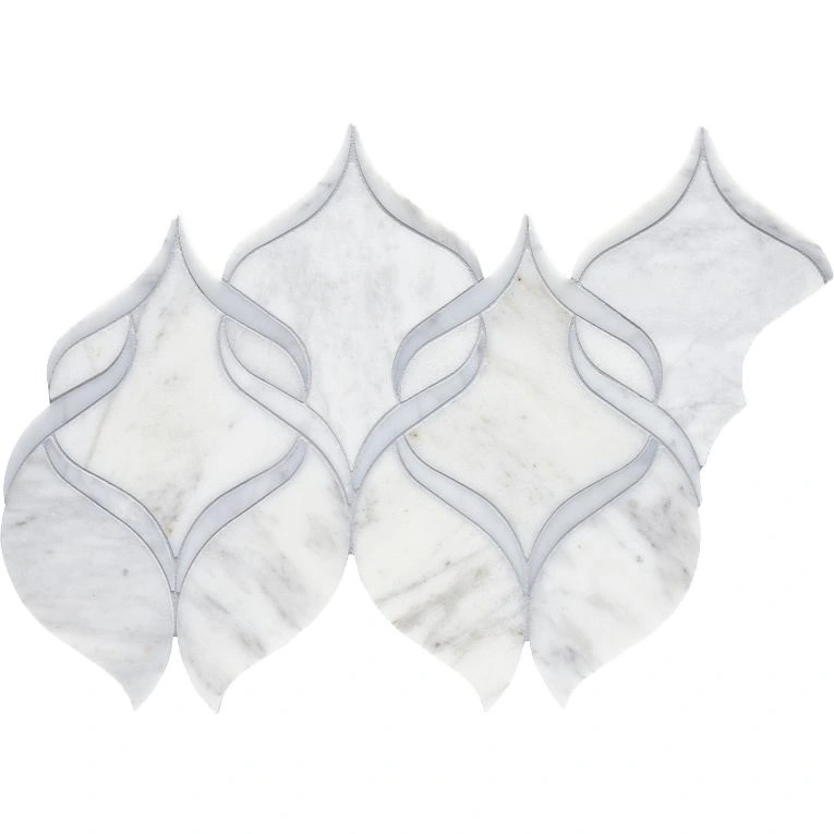 CS-Calacatta Gris Honed Ribbon Mesh