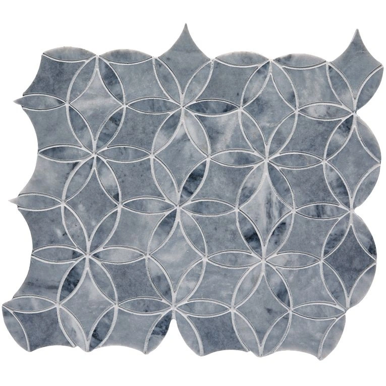 CS-D Blue Honed Flower Mesh