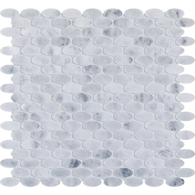 CS-Sky Blue Honed Ellipse Mesh