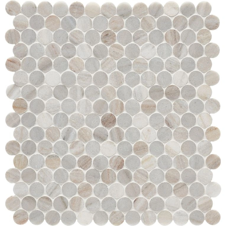CS-Skyline Honed Penny Round Mesh