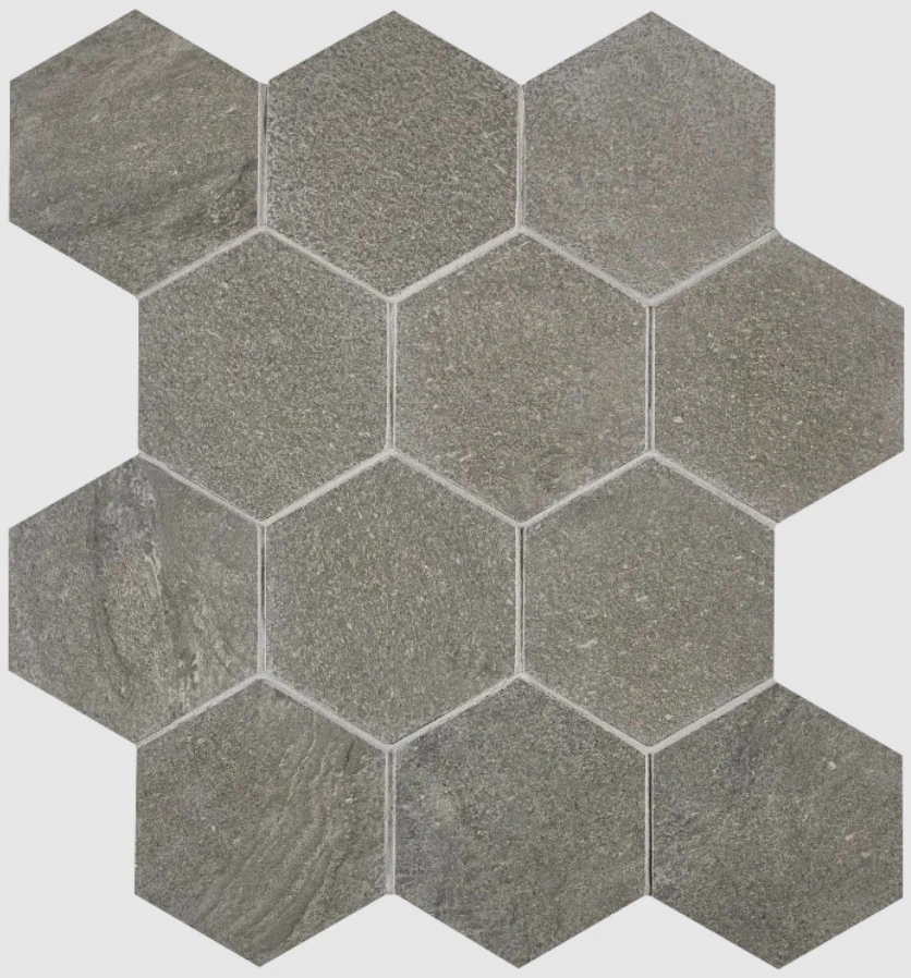 Fluida Graphite Hex 4″ Mesh