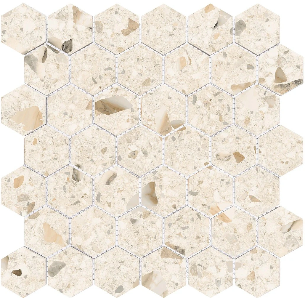 Crescendo DCOF Matte Hex Mosaic