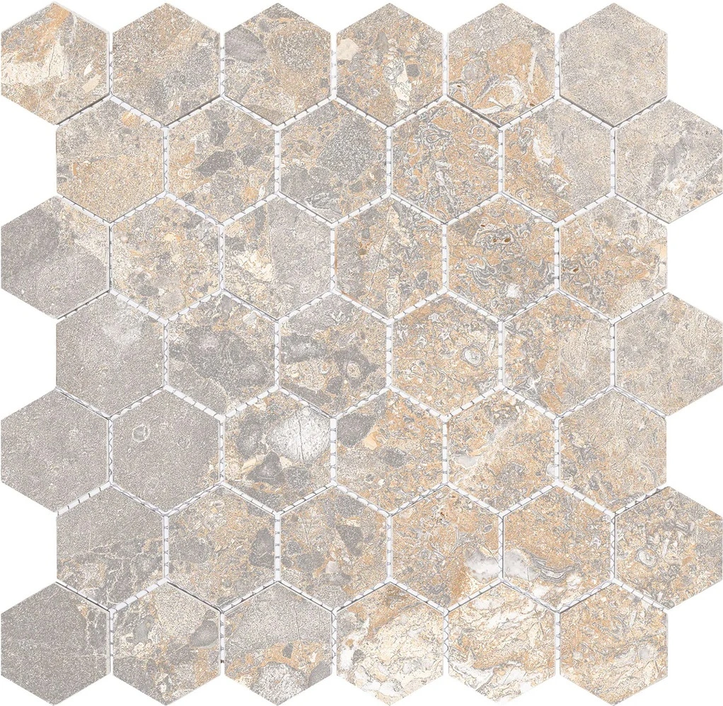 Coda Stellata Matte Hex Mosaic