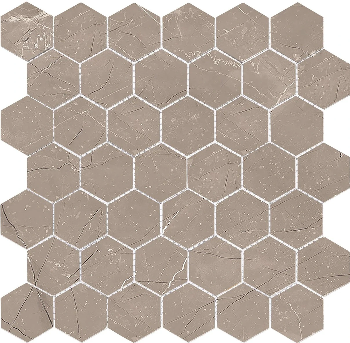 Mezzo DCOF Matte Hex Mosaic