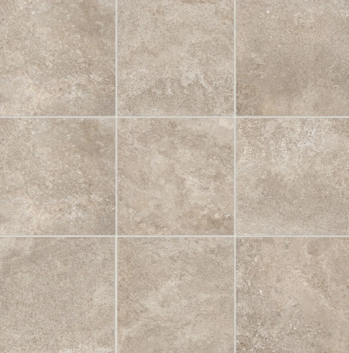 Ikonite 4" x 4" Honed Porcelain Mosaic in Walnut