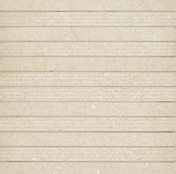 Intense Beige Mixed Straight Stack 1 x 12 Mesh