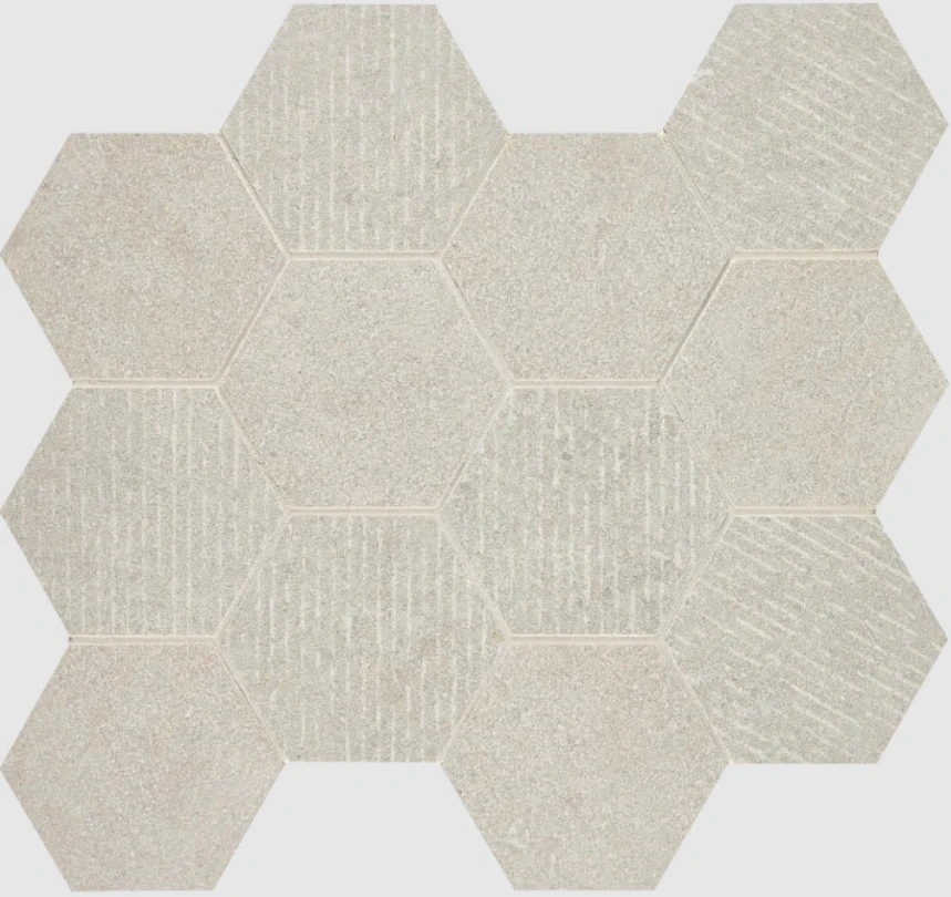 Intense Perle Mixed Hex 4″ Mesh