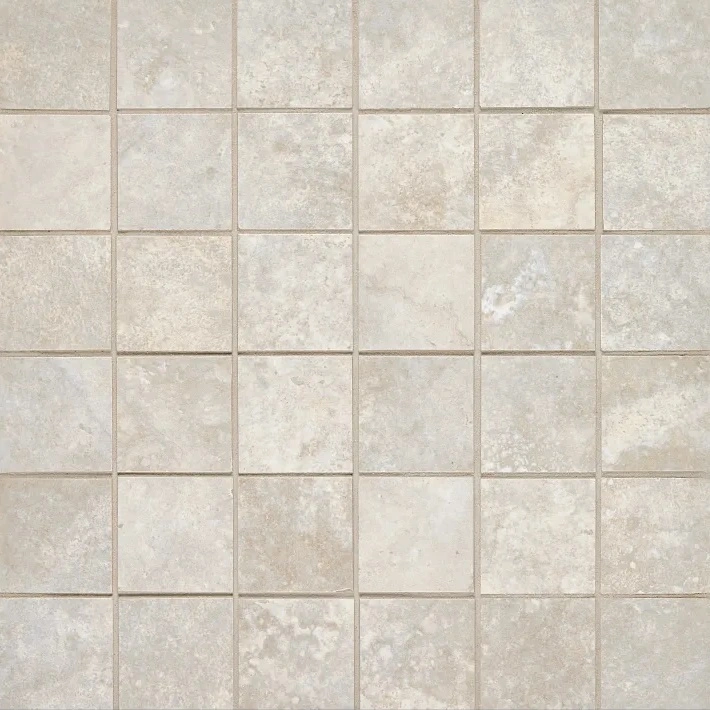 Invictus Pearl Cross Cut 2 x 2 Mosaic Mesh