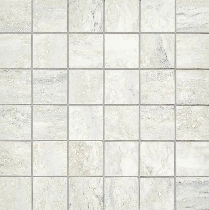 Invictus Pearl Vein Cut Matte 2 x 2 Mosaic Mesh
