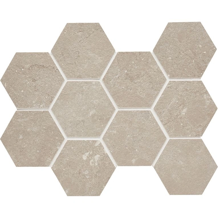 Lagos Sand 4 Inch Hex Mesh