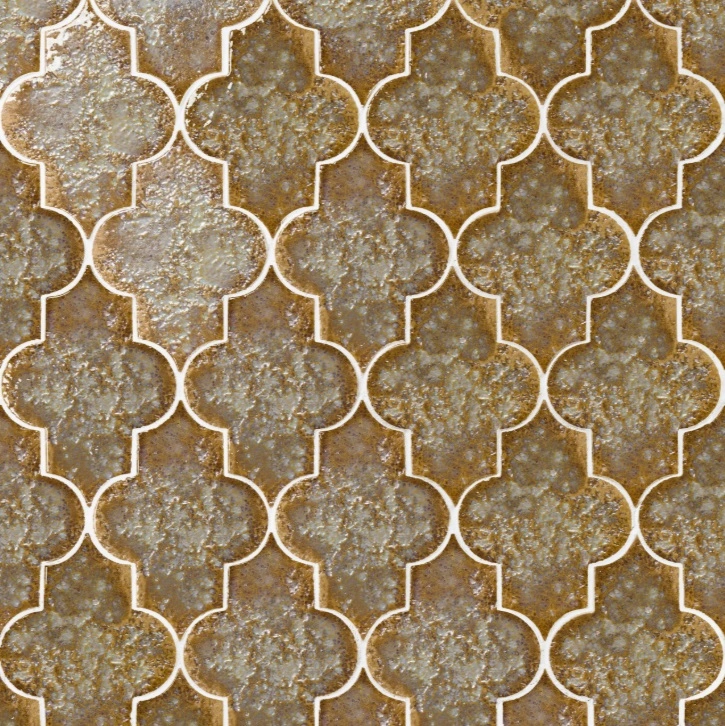 Lantern 3" x 8" Glossy Porcelain Tile in Ochre
