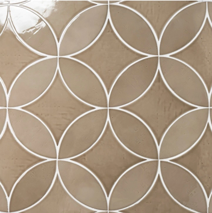 Legacy 3" x 8" Glossy Petal Porcelain Tile in Linen