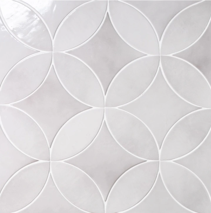 Legacy 3" x 8" Glossy Petal Porcelain Tile in Pearl
