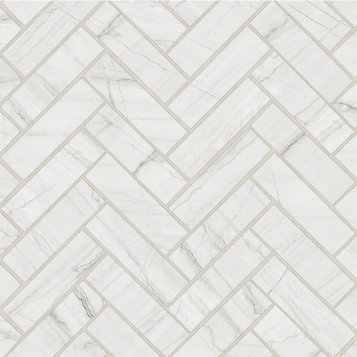Herringbone Mosaic in Mont Blanc