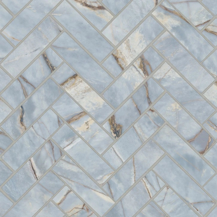 Herringbone Mosaic in Deep River