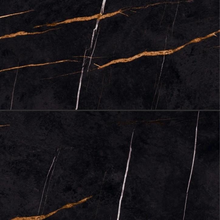 Satin Porcelain Field Tile in Sahara Noir