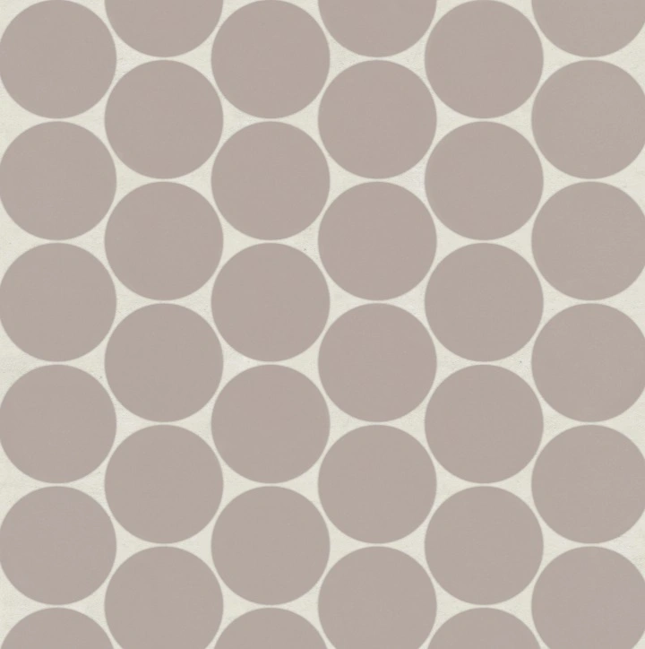 Marin 2" Penny Round Matte Porcelain Mosaic in Coastal Cliff