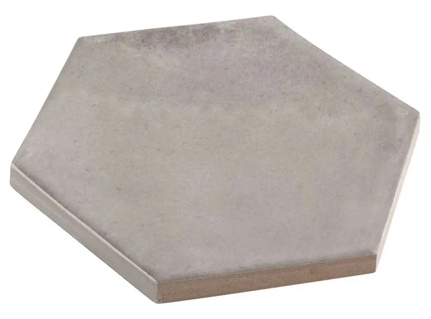 Subtle Slate Hex 4x5 Glossy