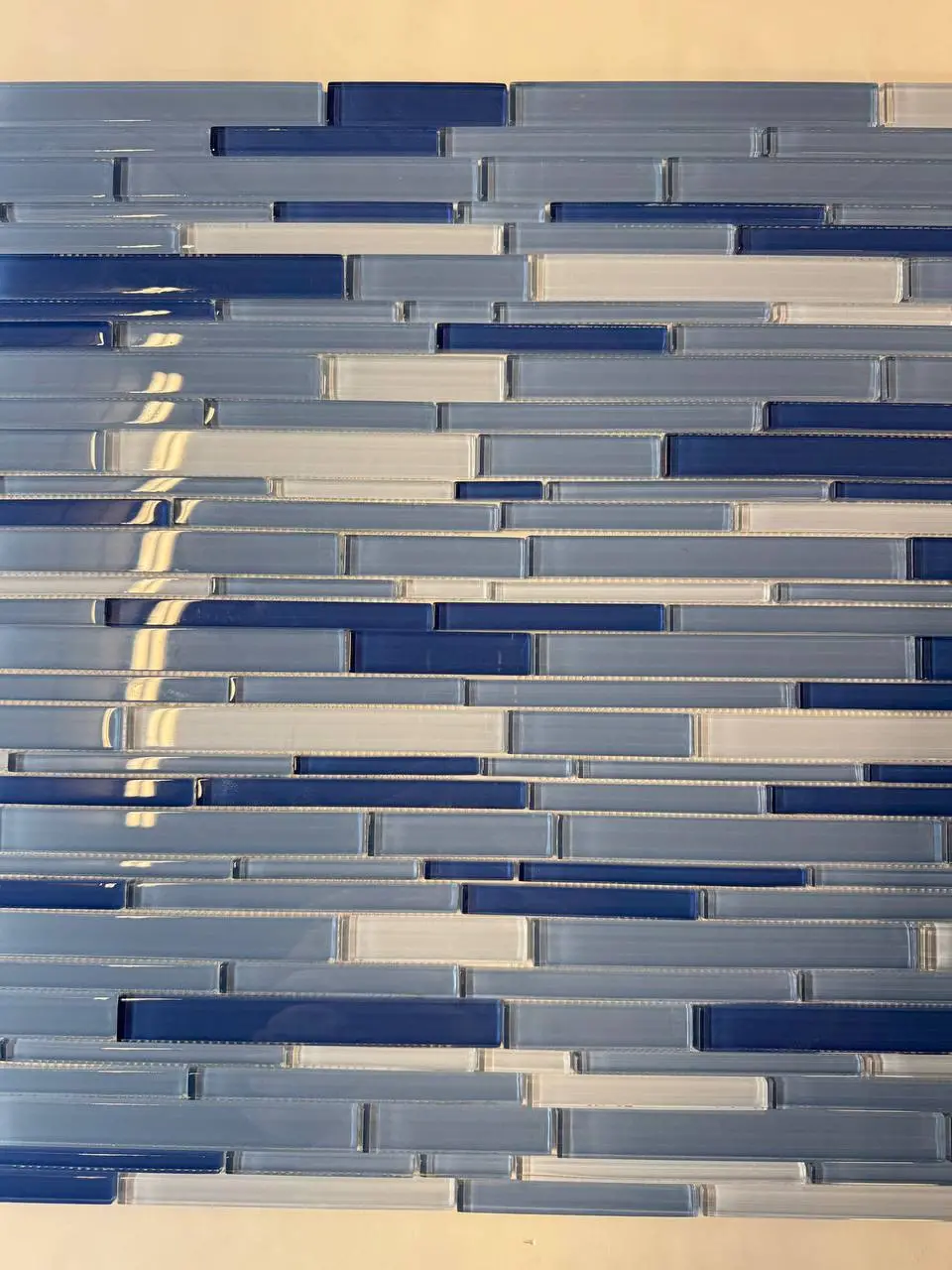 Blue/aqua Glass Mosaic