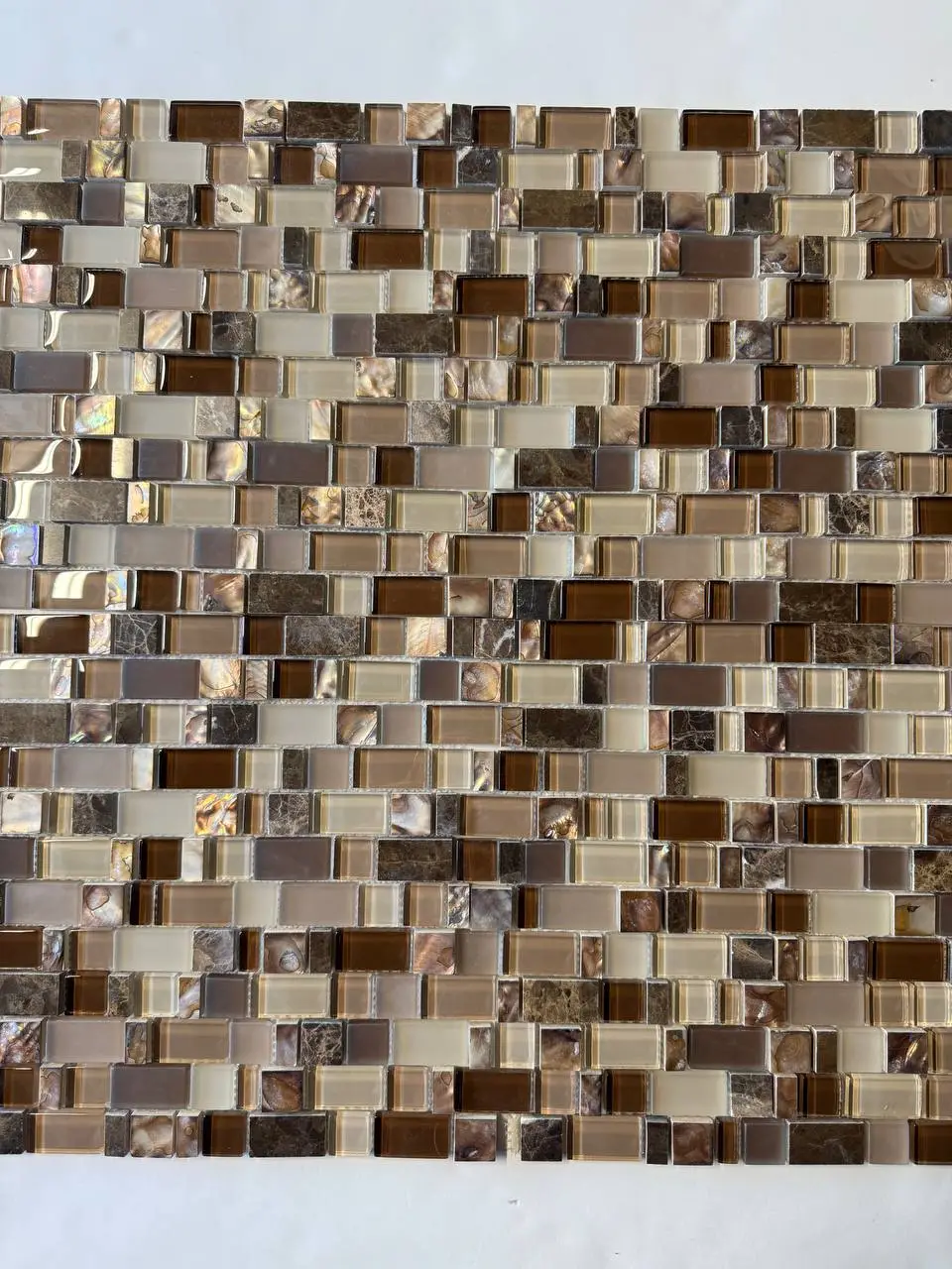 Mocha Glass Mosaic