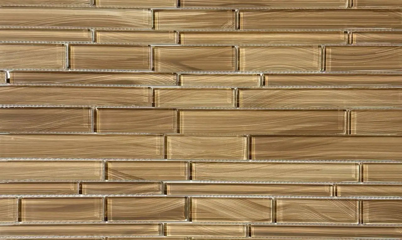 Honey Oak Glass Mosaic