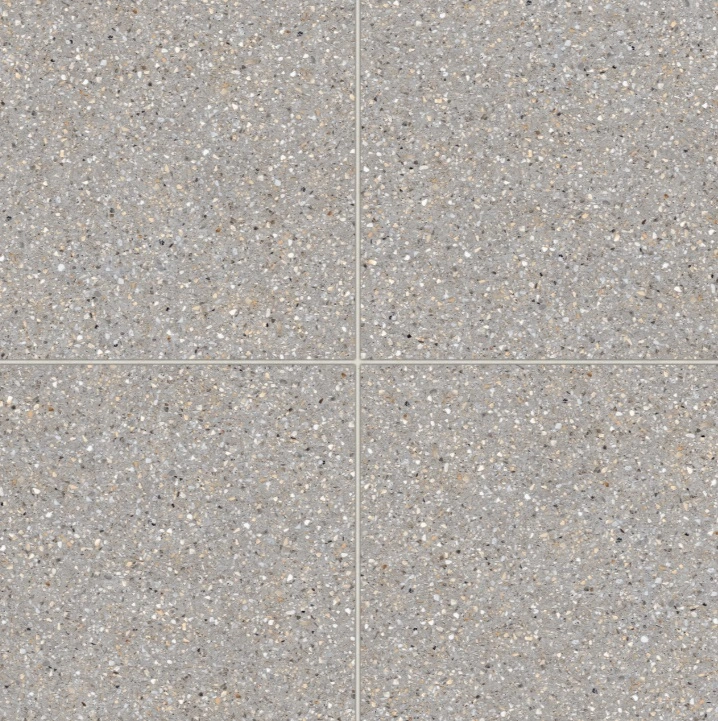 Mystere 24" x 24" Structured Porcelain Tile in Light Grey