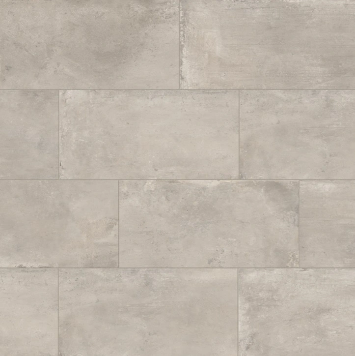 +One Matte Porcelain Field Tile in Greige