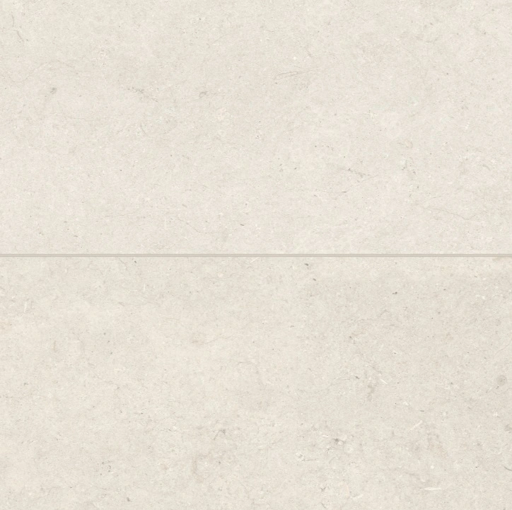 Poetry Stone 24" x 48" Matte Porcelain Field Tile in Ivory