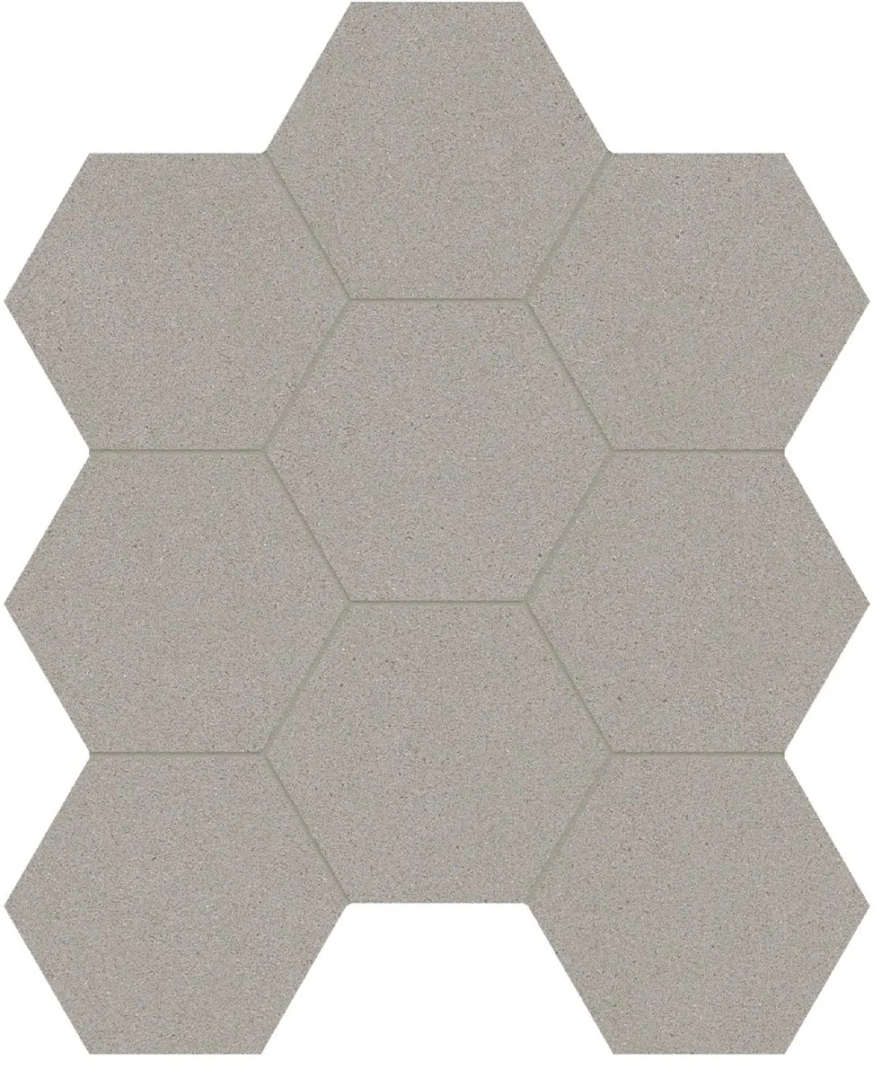 Pewter Hexagon Mosaic