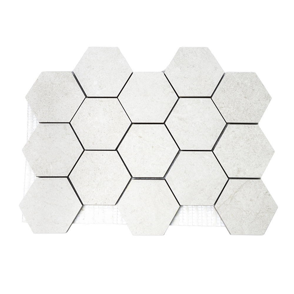 Uruk Artic Hexagon Matte Mosaic