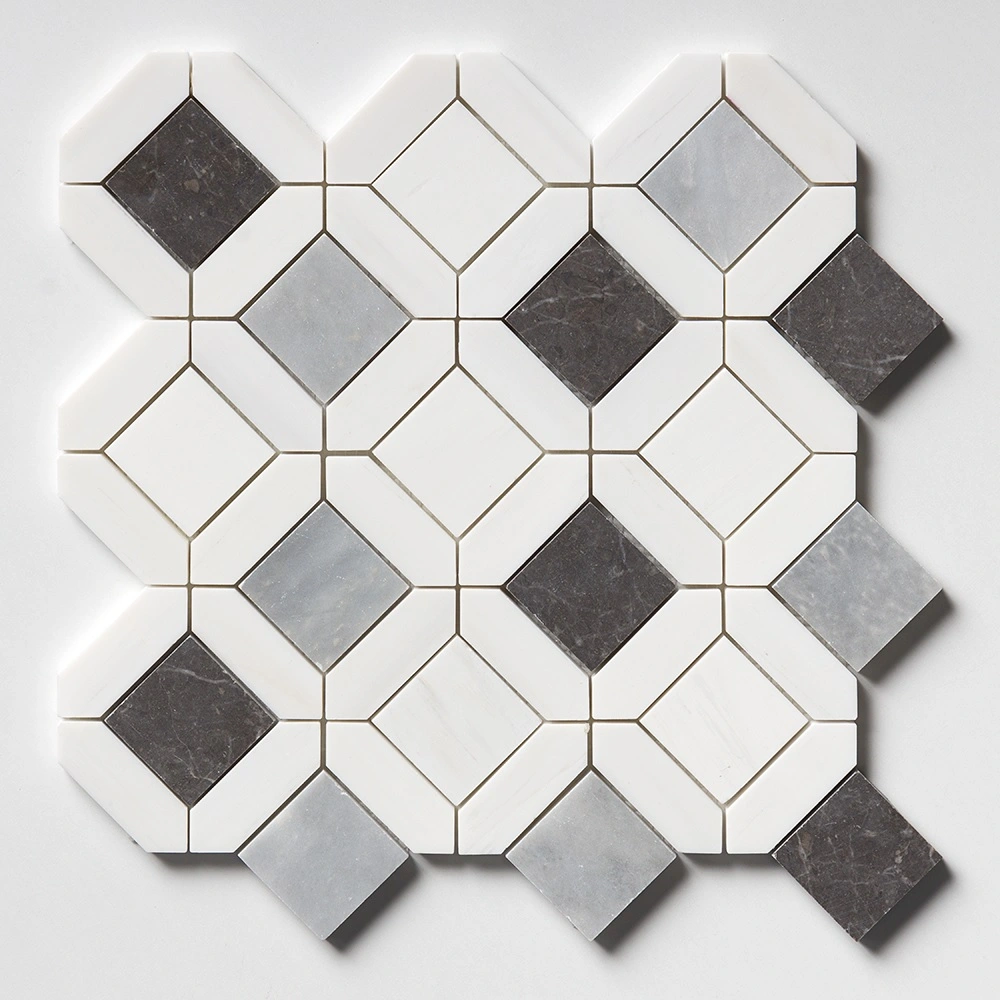 Allure L, Iris Black, Bianco Dolomiti Cl Honed Louna Marble Mosa Allure L, Iris Black, Bianco Dolomiti Cl Honed Louna Marble Mosa